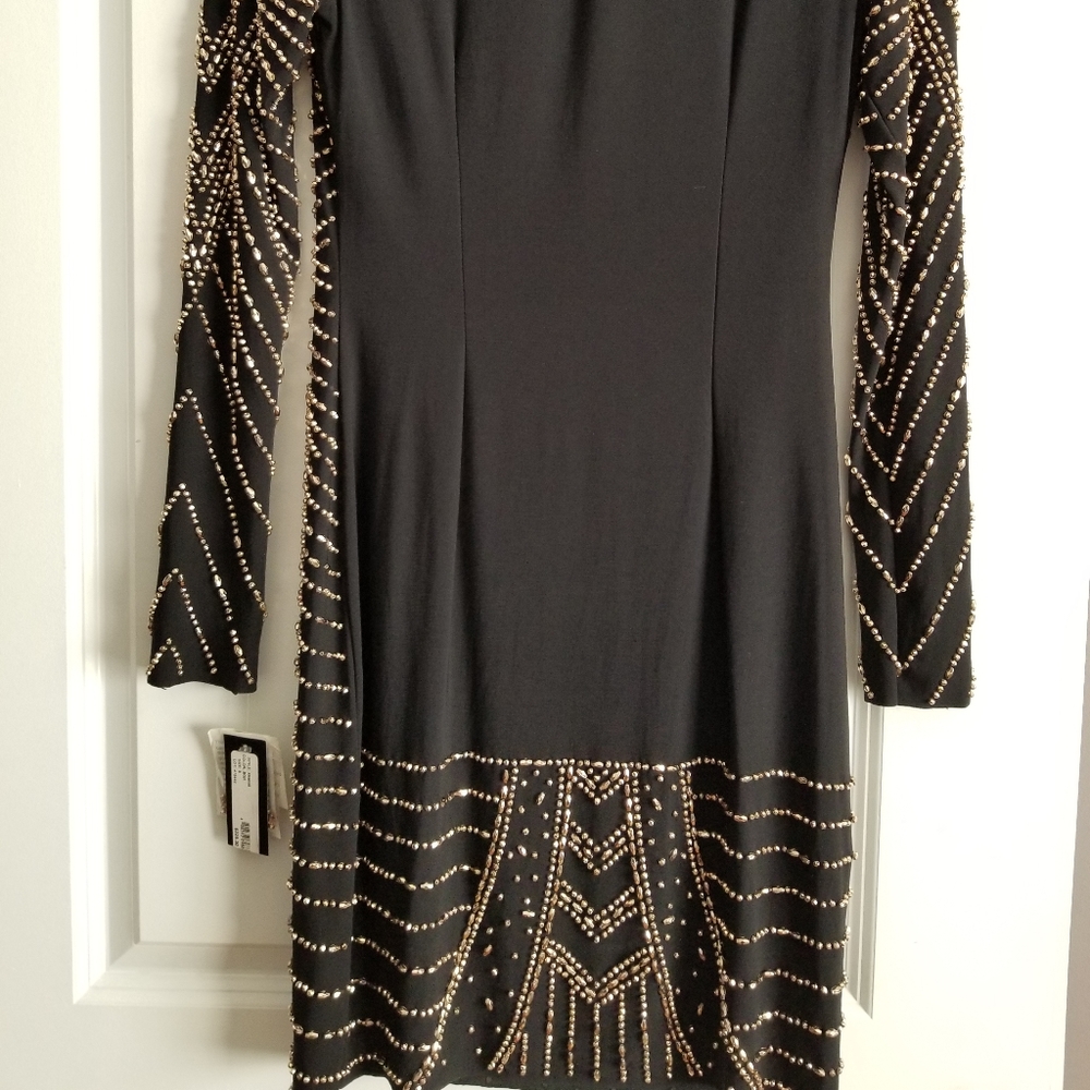 Xscape Beated Dress - Picture 4 of 5